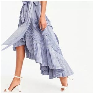 J Crew Collection Ruffle Skirt